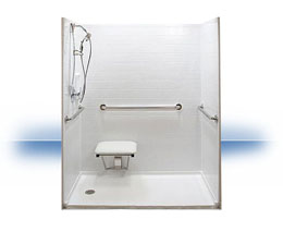 Walk in shower in Romeo by Independent Home Products, LLC